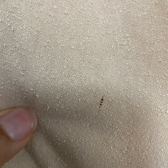 Ozma of California matador silk romper in conch beige size small. - Picture 8 of 10